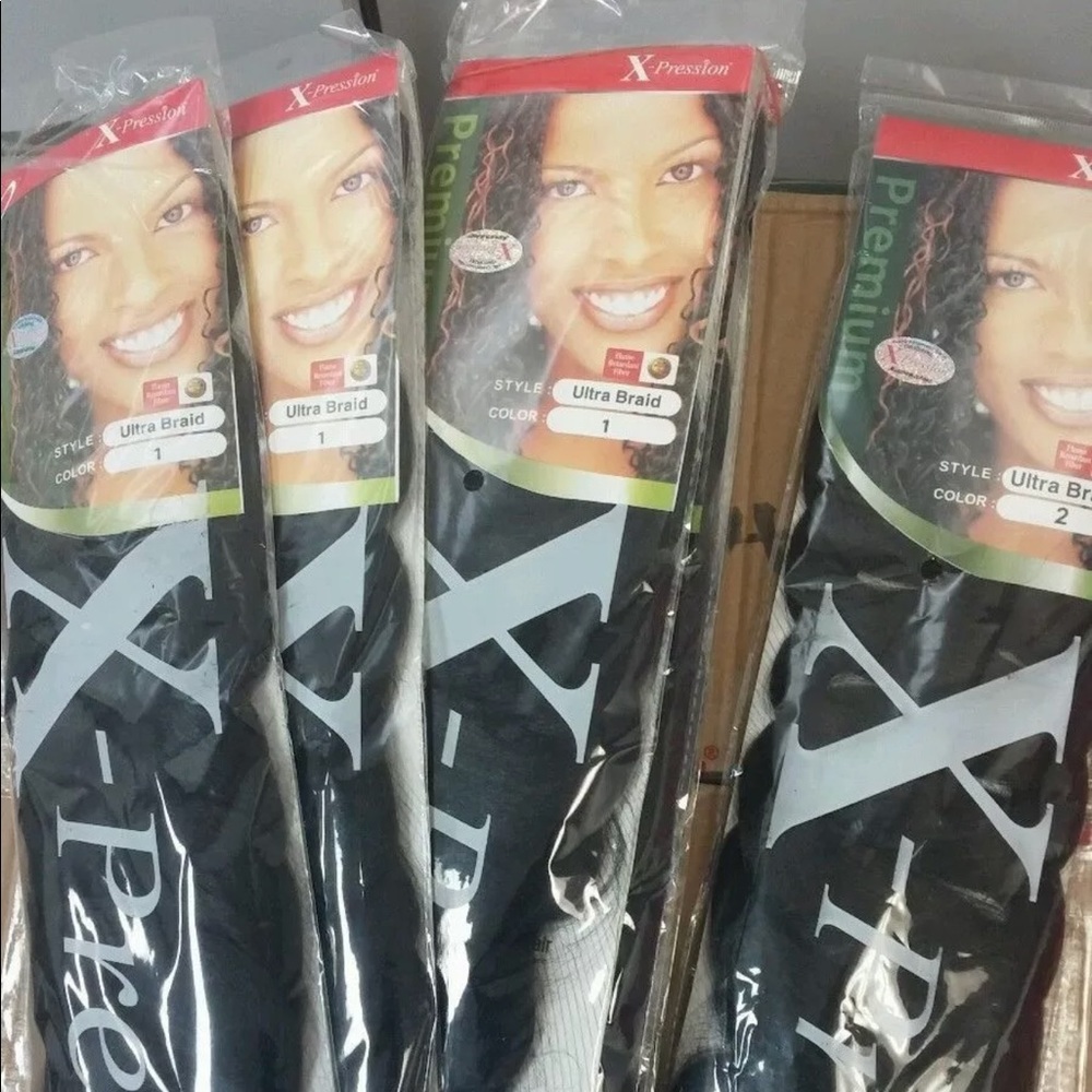Expression hair for box braids